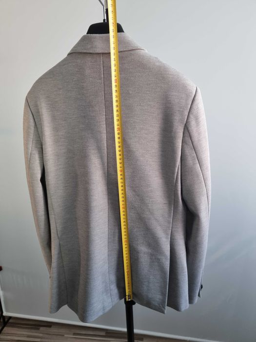 Sacou barbati gri marimea S / 46