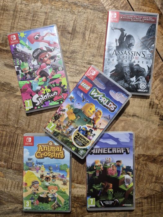 Pachet de 5 jocuri pentru Nintendo Switch