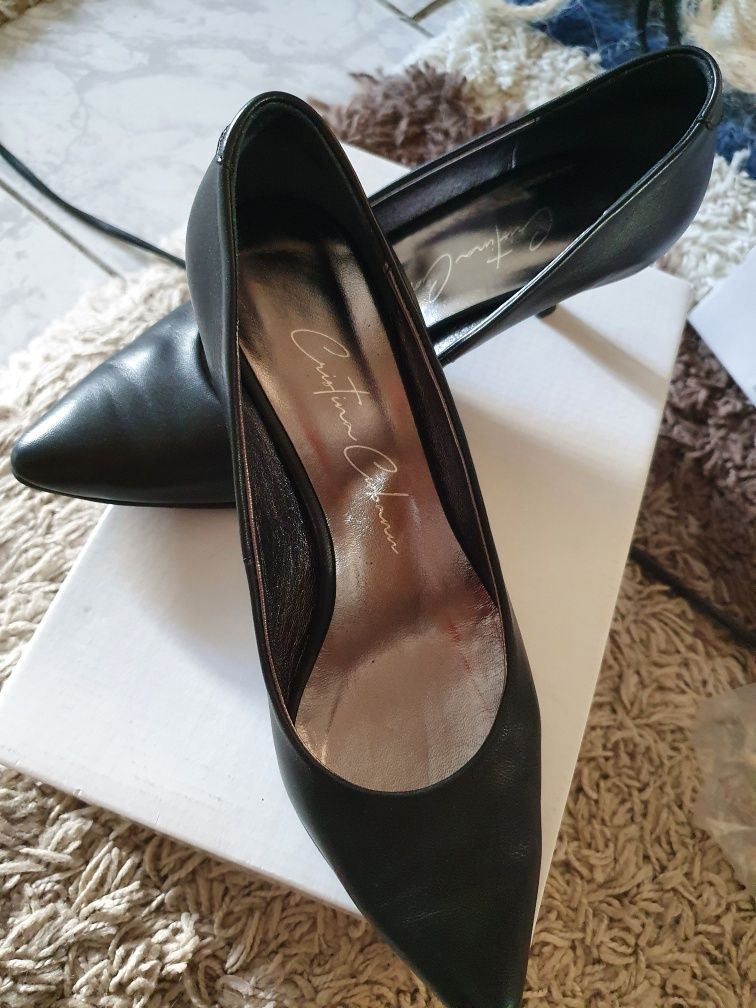 Pantofi piele Cristina Ciobanu