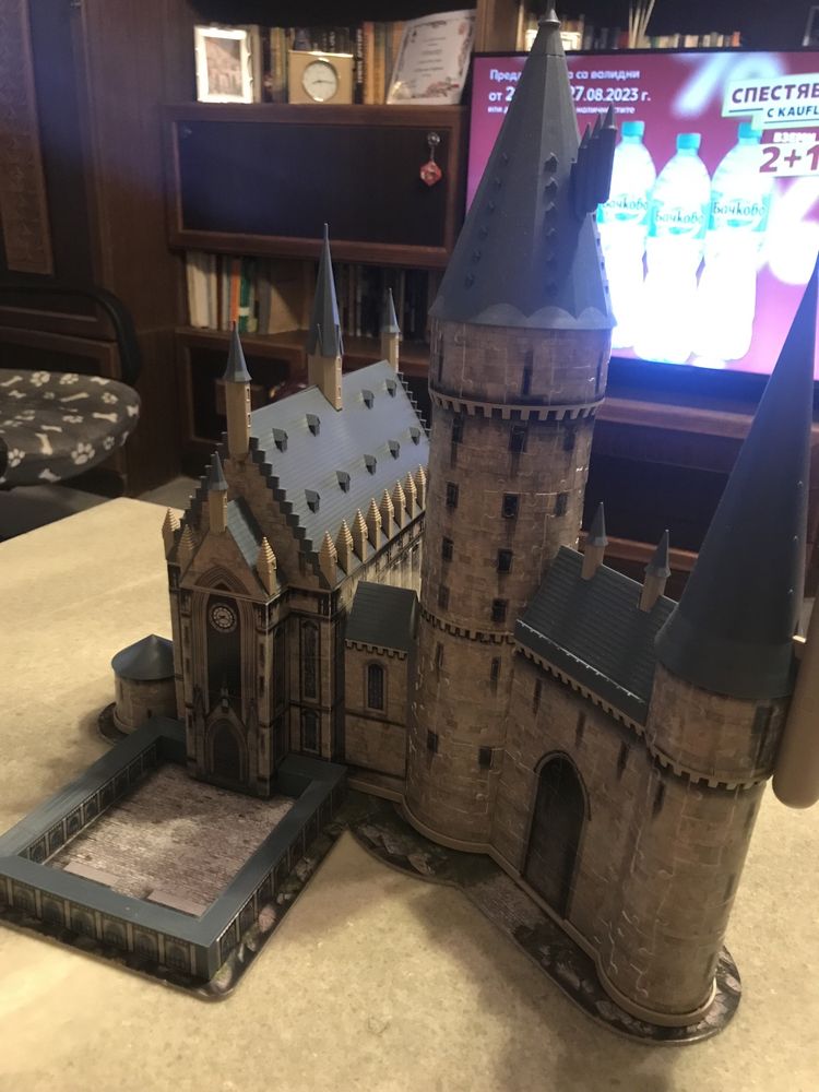 3D пъзел Хари Потър замъците Ravensburger & Gogwarts