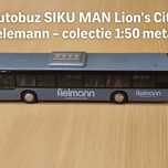 Autobuz SIKU MAN Lion’s City – Fielmann – colecție 1:50