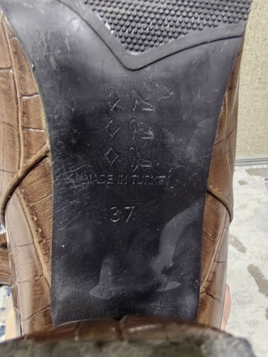 Сапоги женские высокие производство Турция