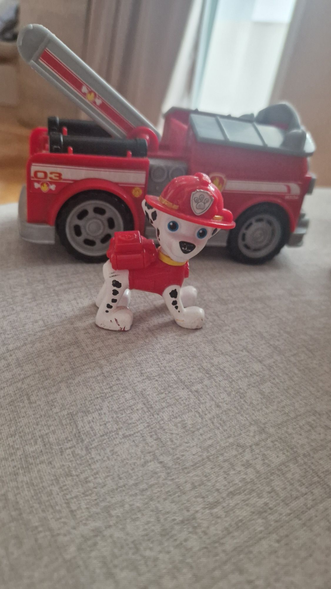 Играчка, количка пожарна пес патрул, paw patrol