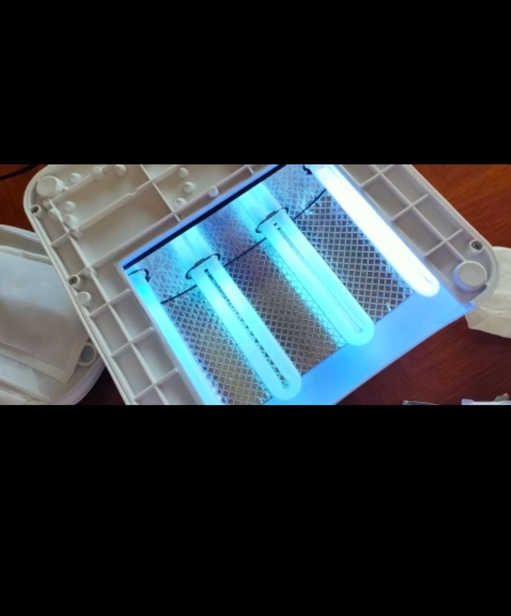 УФ лампа 12ватт для сушки лака ногтей и заклейке экрана смартфонов