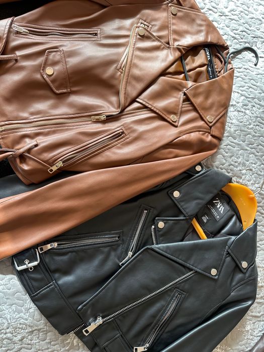 Кожени якета Zara