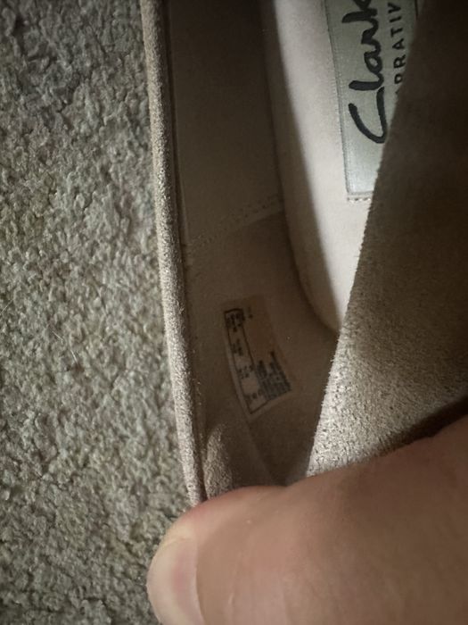 Pantofi Clarks piele