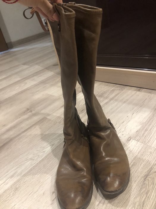 Продажа обуви сапоги и полусапоги б/у.