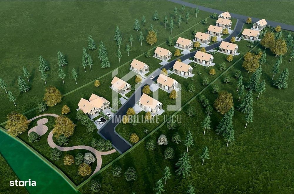 Teren intravilan 1000 mp cu autorizație de construire – Jucu de Sus
