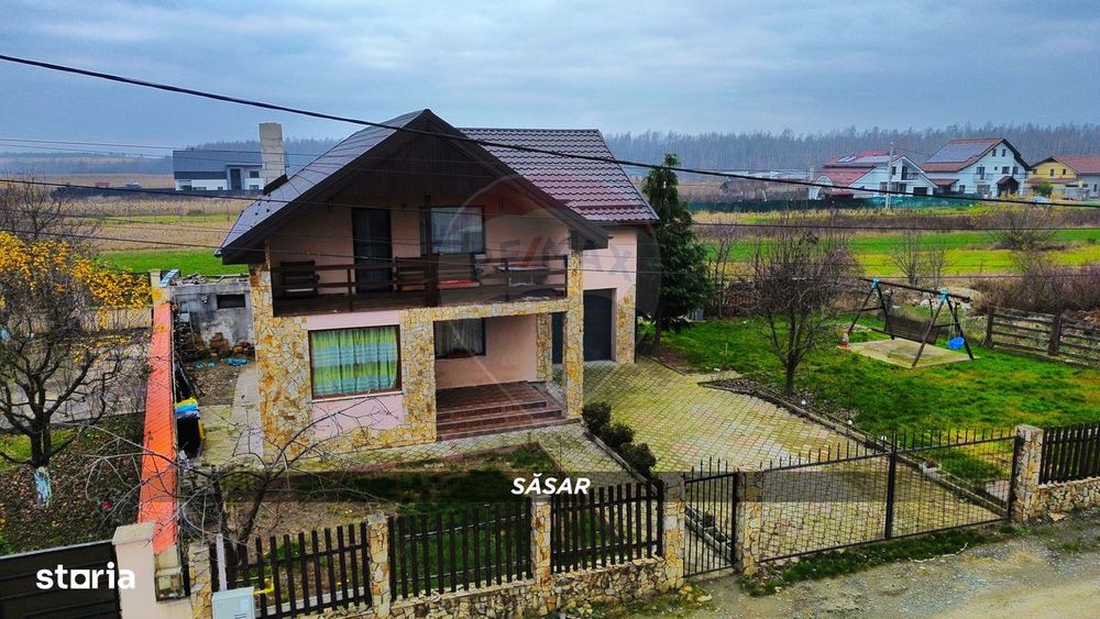 COMISION ZERO Casa spatioasa în Sasar cu curte și garaj