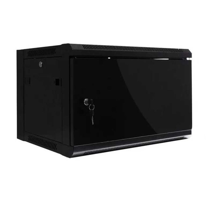Шкаф настенный Pixietech 6u 570/450/370 мм металлическая дверь