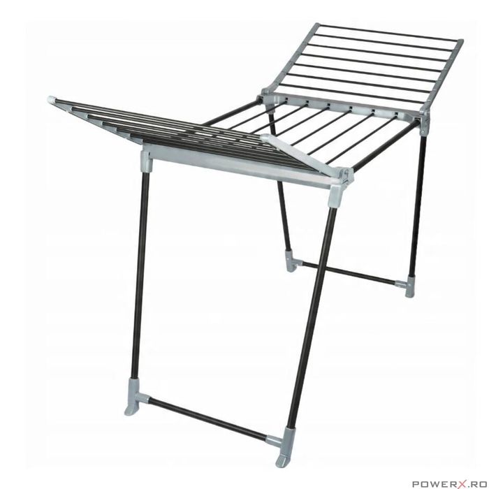 Uscator de rufe pliabil, picioare antiaderente, tije groase, 20kg,
