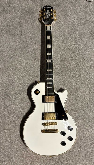 Chitara Epiphone Les Paul Custom Alpine White