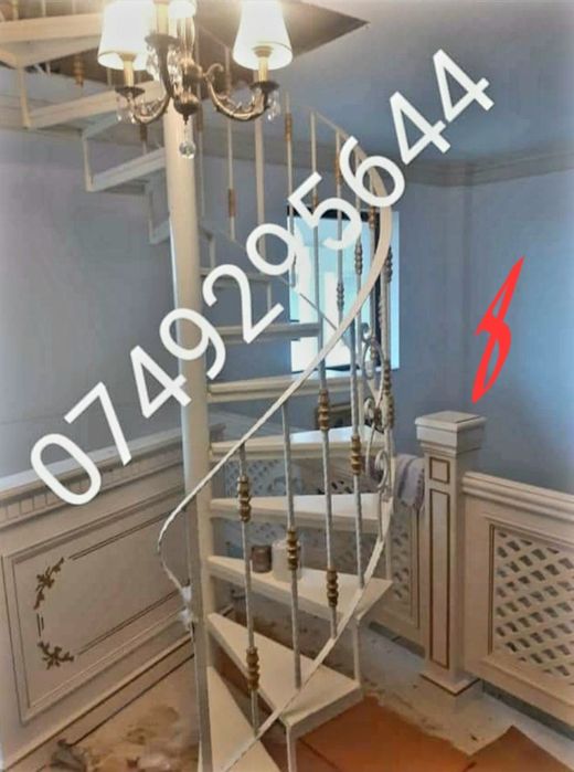 Scara Spiralata și balustrade
