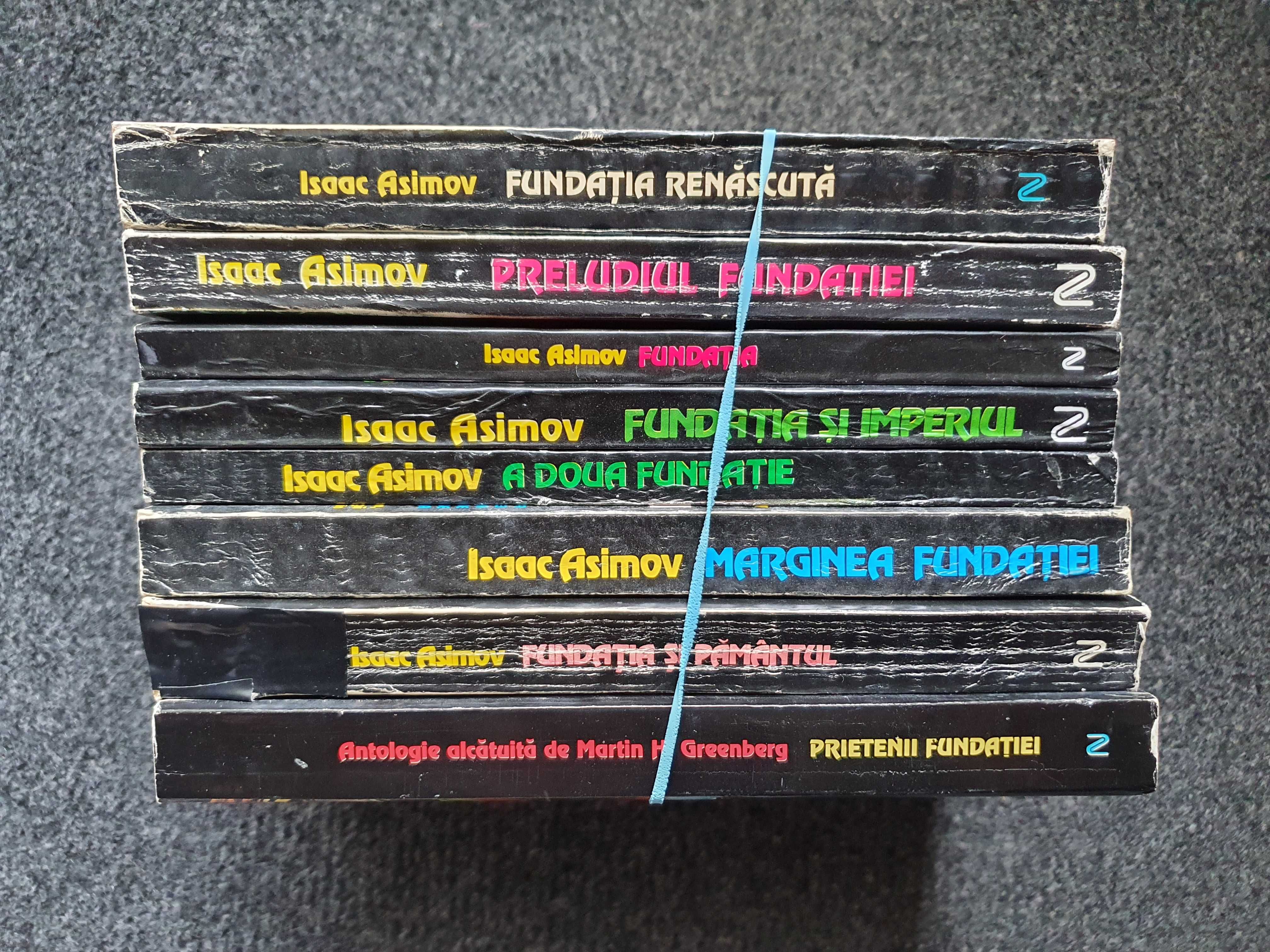 SERIA FUNDATIA + PRIETENII Fundatiei - Isaac Asimov (8 volume)