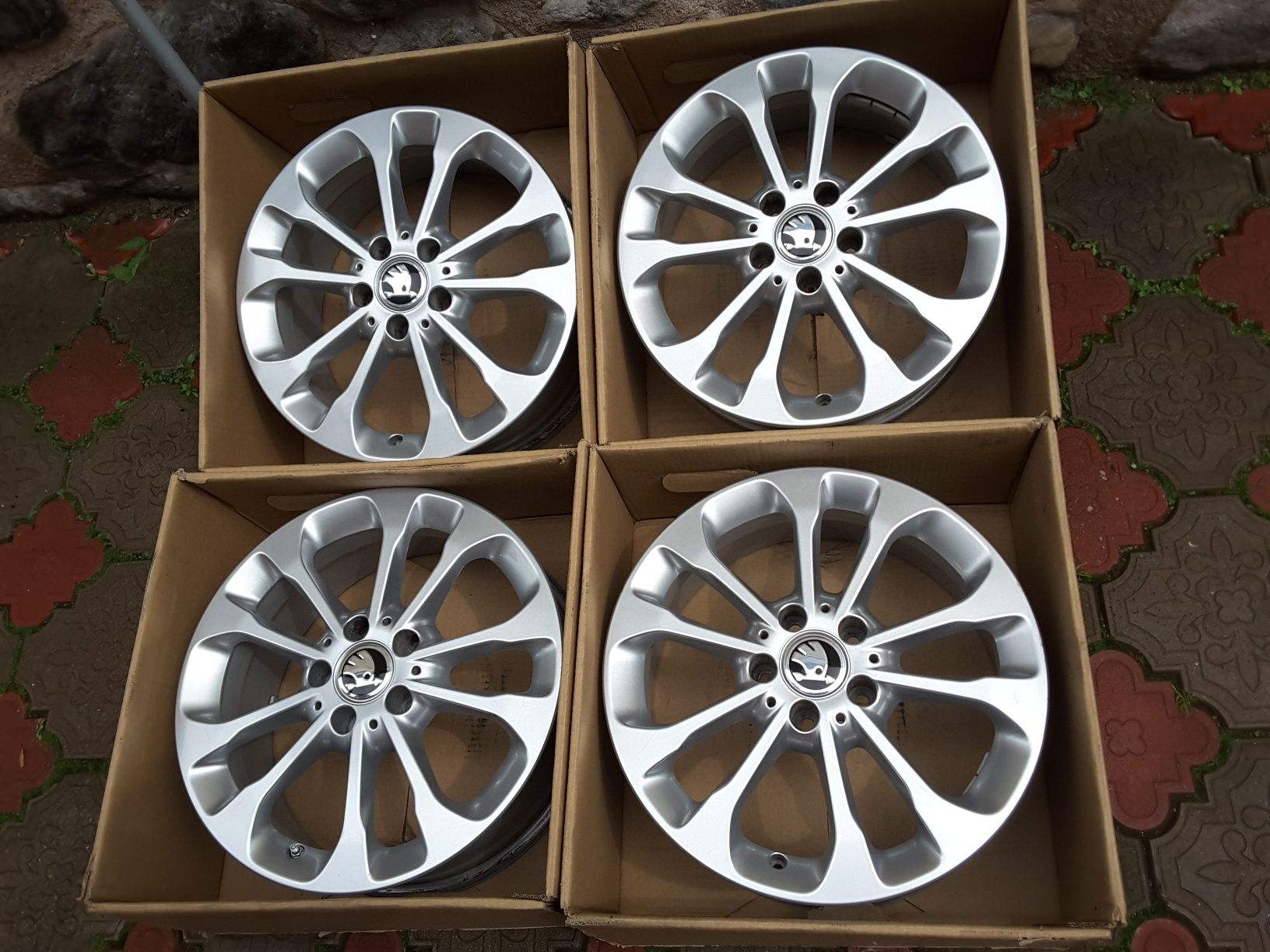 jante aliaj 17; 5x112; Skoda Superb, Octavia 2,  Octavia 3, Octavia 4
