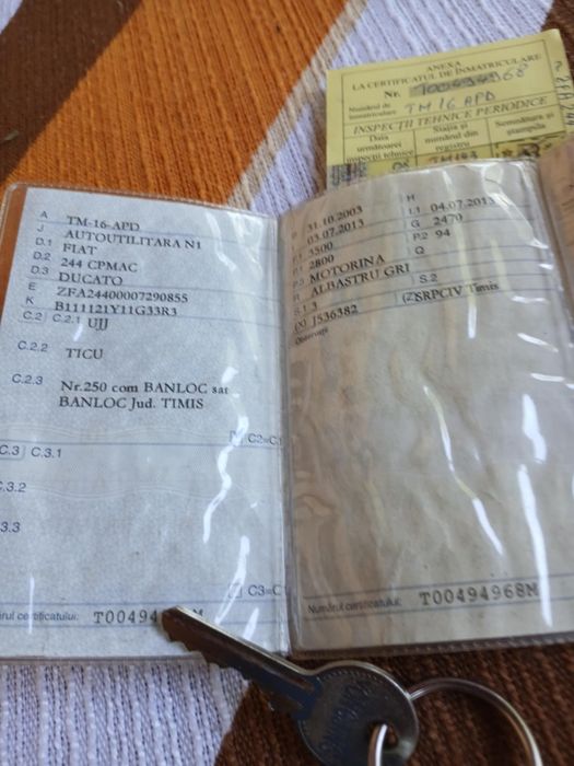 Vând autoutilitară Fiat ducato 2.5