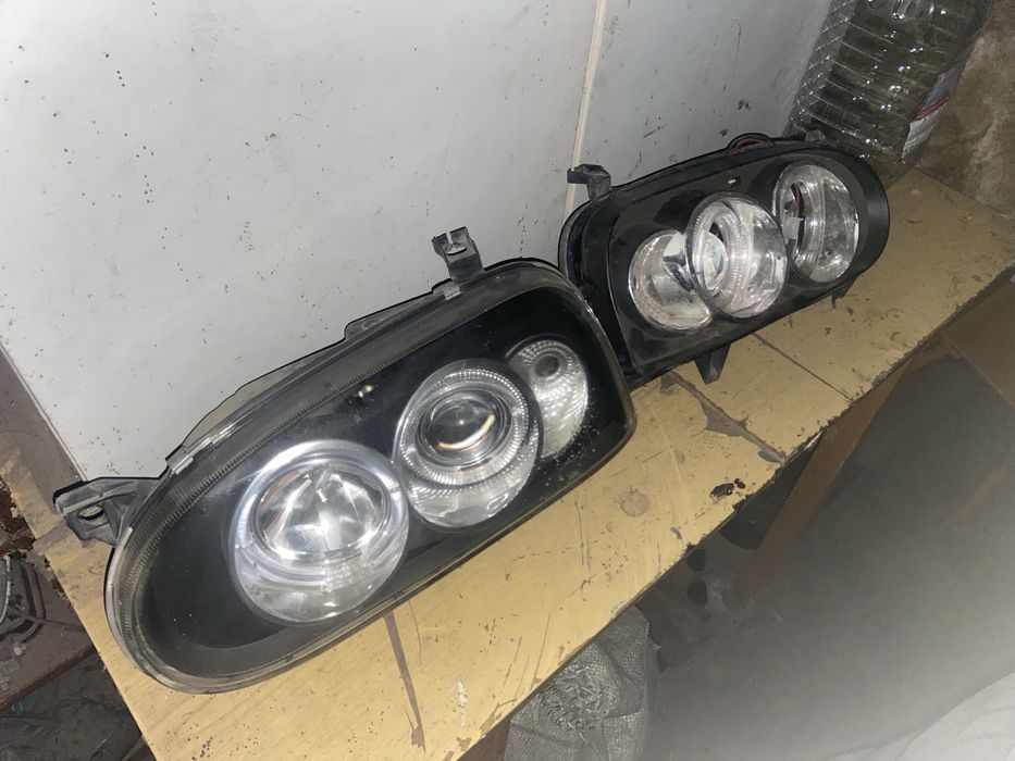 Фары на гольф 3