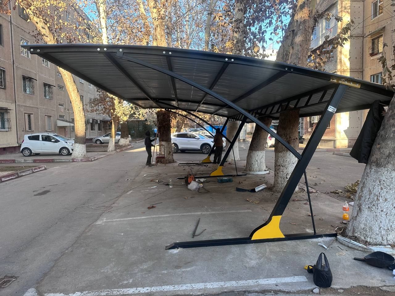 Авто Навесы изготовление. Avto Naves