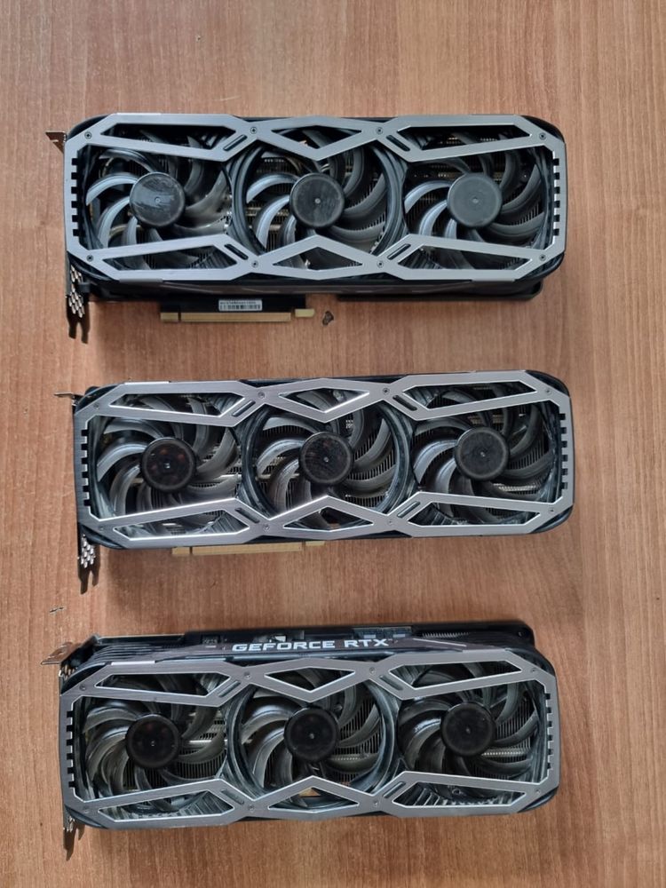 Видеокарты оптом Б/У RTX 3080
