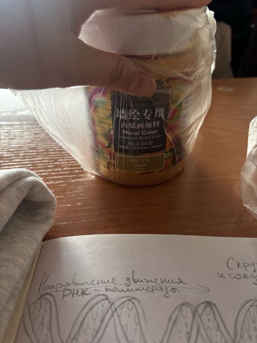 Золотая краска