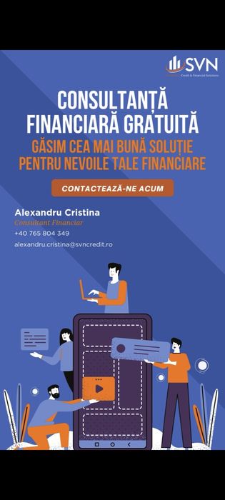 Consultant Financiar  Credite Ipotecare, Nevoi Personale & Refinanțări