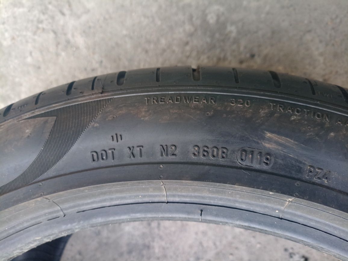 2 anvelope NOI Pirelli 285/40 R19 dot 0119