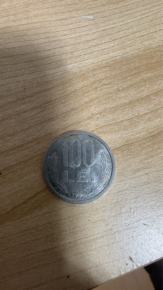 Moneda 100 lei 1994 originala