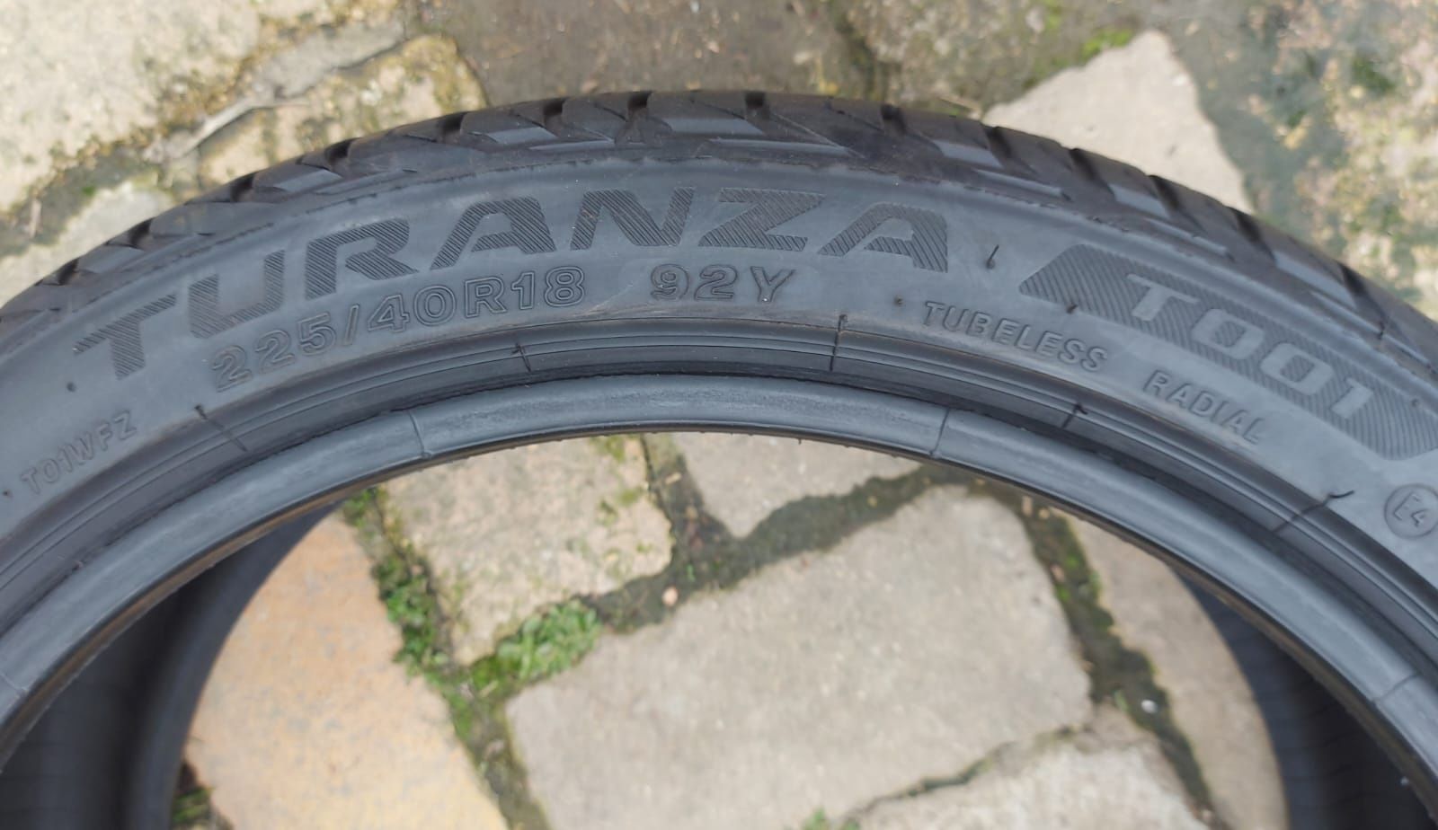 Set 2buc 225/40 R18 92Y Bridgestone Turanza T001 vară