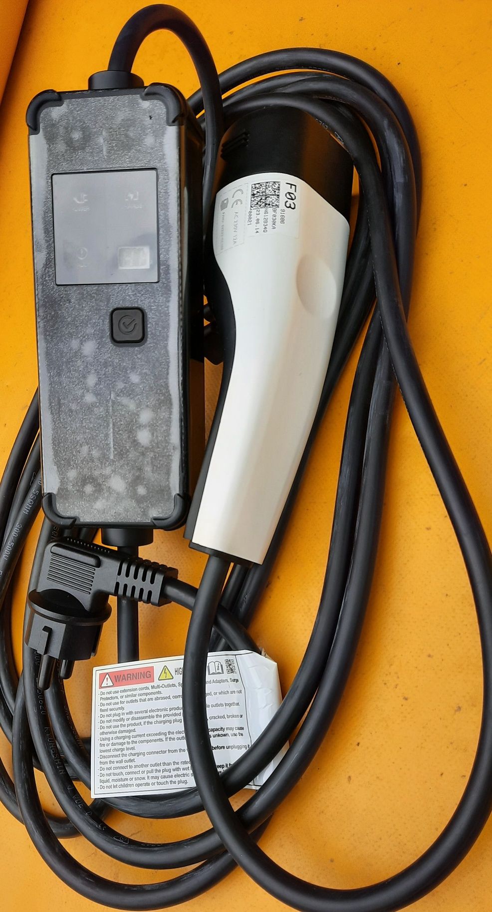Cablu încărcare mașină electrica Kia Hyundai 32 A casa și statie