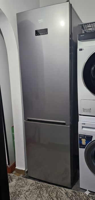 Combina frigorifica BEKO RCNA386E40ZXBN, NeoFrost, 358 l, H 203 cm, Cl