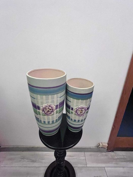 Set doua bibelouri bibelou vaze ceramice deosebite ieftine mari