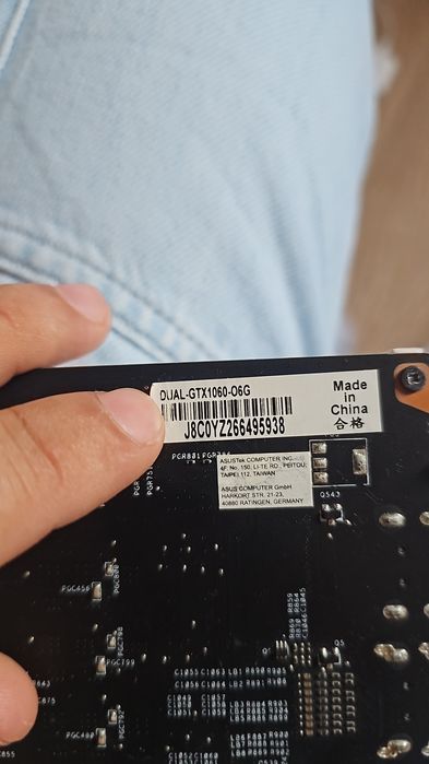 Placa video Asus GTX Dual OC 6Gb ram