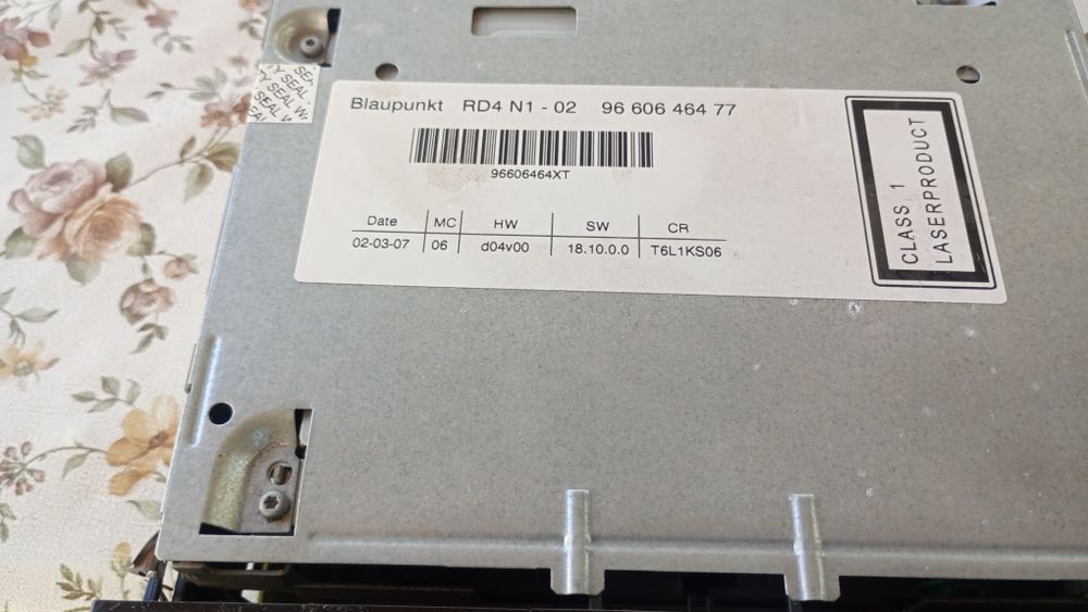 Vand radio cd peugeot 307