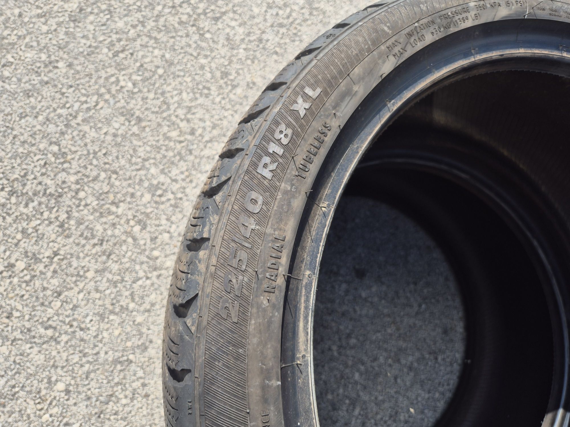 2бр. 225/40/18 Platin RP60 Winter зимни гуми летни
