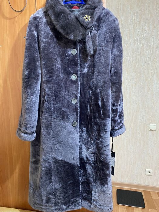 Шуба мутон новая