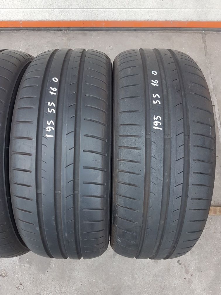 Летни гуми 4 броя DUNLOP SportBluResponse 195 55 R16 дот 1715