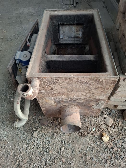 Печь угольный железный