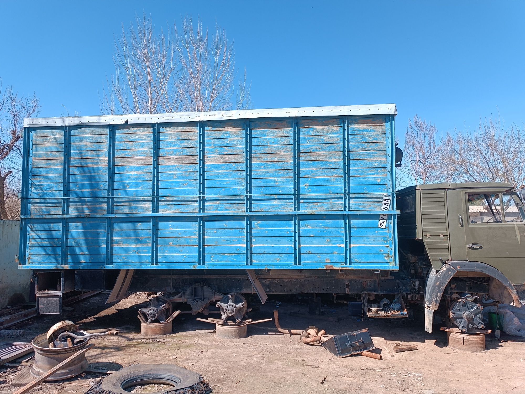 Kamaz yili 1983 gazlashtirilgan