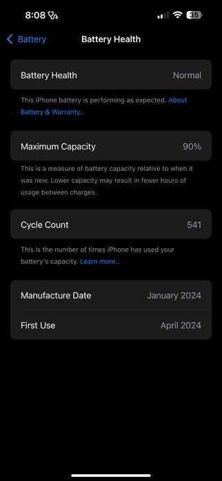 Iphone 15 pro max 256gb desert titanium