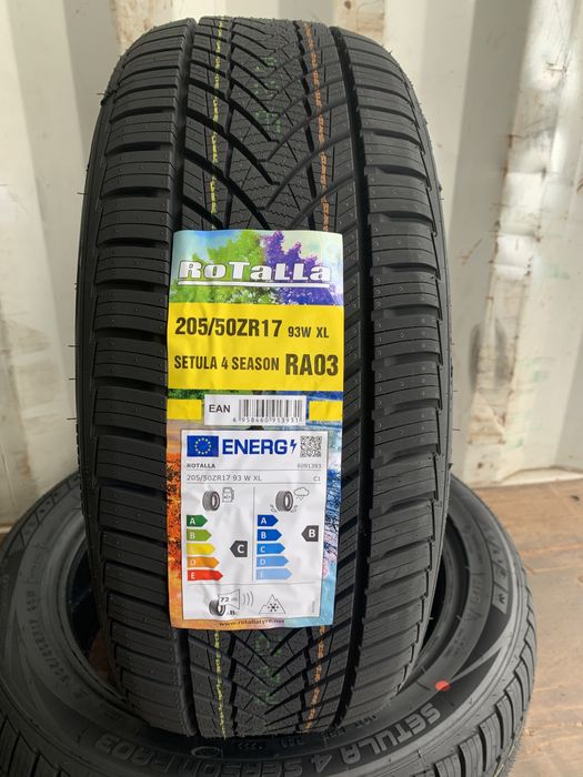 Нови всесезонни гуми ROTALLA SETULA 4 SEASON 205/50R17 93W XL НОВ DOT
