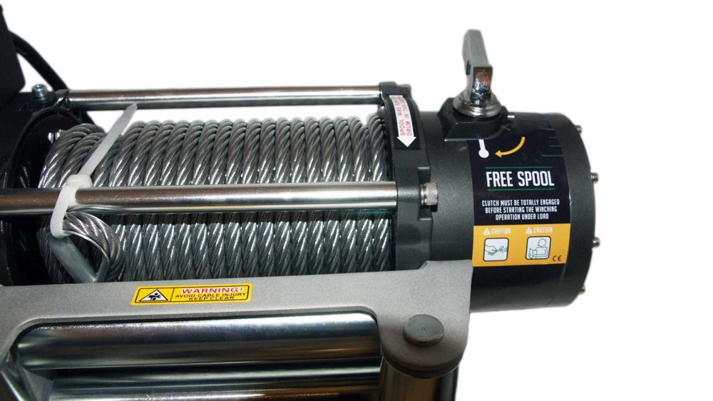 Лебедка KangarooWinch PowerWinch K13000 24V - пътна помощ