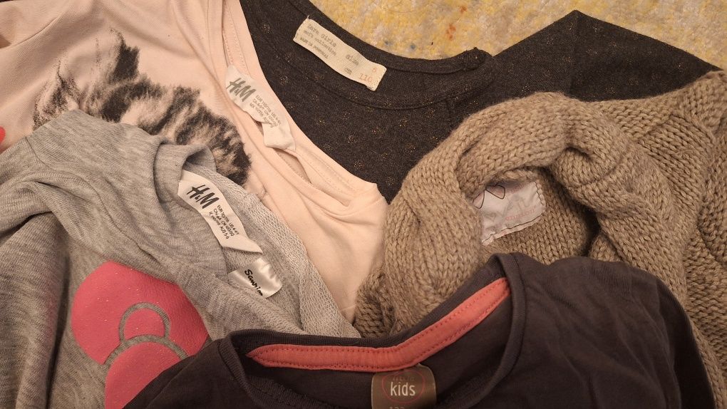 Bluze 110-116 Zara, H&M, stare buna
