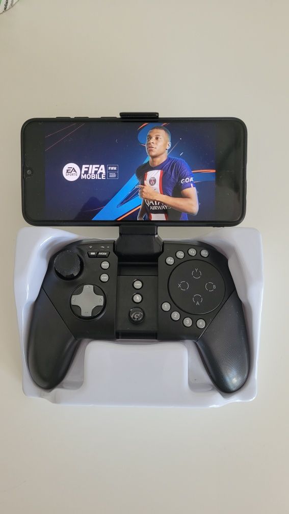 Joystick/Gamepad GameSir G5, MOBA, Compatibil cu Android si iOS, Negru