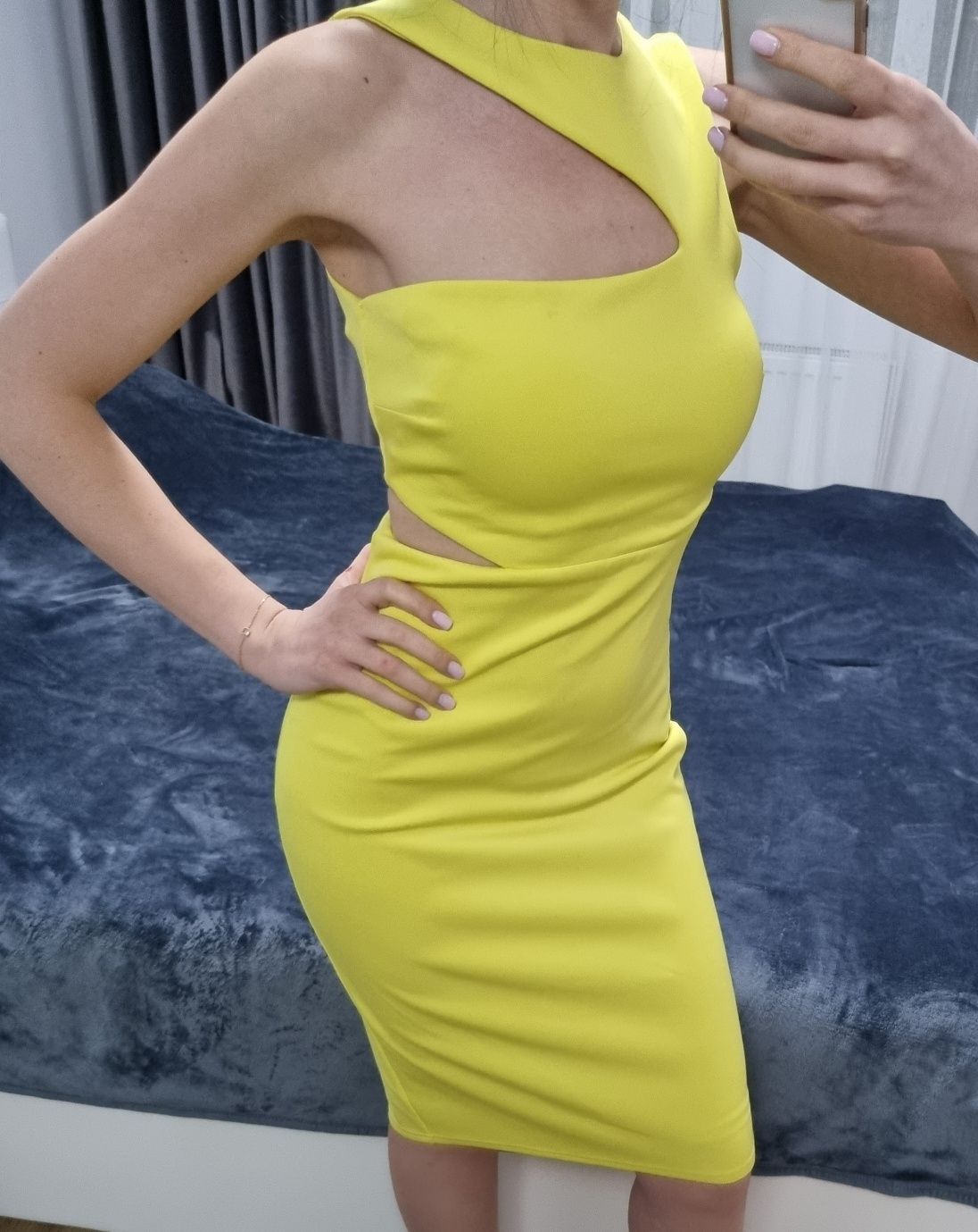 Rochie Galben Neon