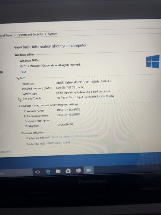 Lenovo G50-30, 8 GB DDR3, HDD 1 Tb,