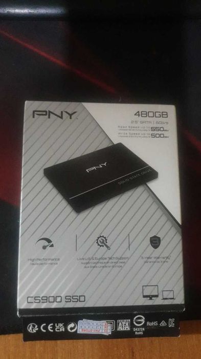 Жесткий диск SSD 480 PNY