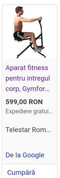 Vând aparat de fitness și abdomene.