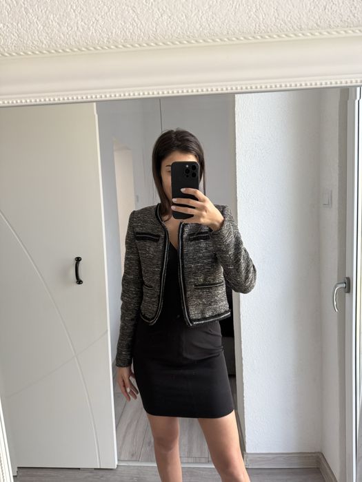 Сако букле късо вталено Елек