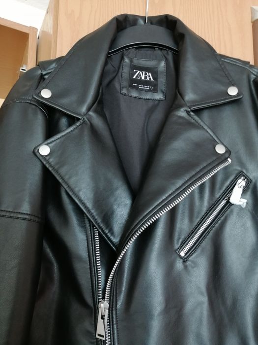 Кожено яке Zara ново- 89 лв.