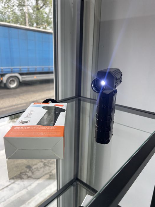 Suflantă electrică portabilă 80.000 RPM – baterie 3000 mAh